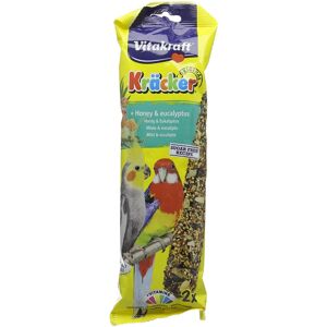 Snack de miel y eucalipto Vitakraft para loros - Comida para aves Snack de miel y eucalipto Vitakraft para loros - Comida para aves