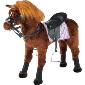 Cheval en peluche avec son - 80x70cm - Jouet en peluche - Publicité Cheval en peluche avec son - 80x70cm - Jouet en peluche - Publicité