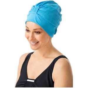 Fashy Draped Stoffbadehaube Sky Blau - Schwimmkappe Fashy Draped Stoffbadehaube Sky Blau - Schwimmkappe