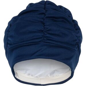 Fashy Pleated Fabric Swim Cap Navy - Swim Cap Fashy Pleated Fabric Swim Cap Navy - Swim Cap