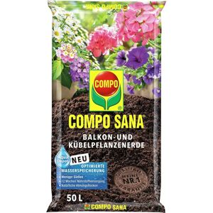 Compo GmbH COMPO SANA Terre pour balcon et contenants - 50 litres - Publicité Compo GmbH COMPO SANA Terre pour balcon et contenants - 50 litres - Publicité