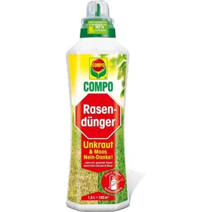COMPO Fertilizante para Césped Malezas y Musgo - No gracias! - 1,3 litros COMPO Fertilizante para Césped Malezas y Musgo - No gracias! - 1,3 litros