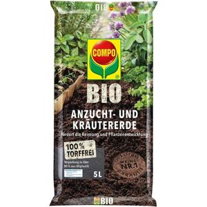 COMPO BIO Anzucht- und Kräutererde - 5L Torffreie Bio-Erde COMPO BIO Anzucht- und Kräutererde - 5L Torffreie Bio-Erde