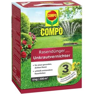 COMPO Füvárműtrágya és gyomirtó - Hatás akár 3 hónapig COMPO Füvárműtrágya és gyomirtó - Hatás akár 3 hónapig