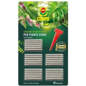 Bastoncini Fertilizzanti Organici Compo per Piante - 30 pezzi - Giardino & Interno Bastoncini Fertilizzanti Organici Compo per Piante - 30 pezzi - Giardino & Interno