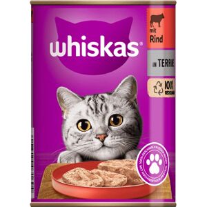 Whiskas 400g Nourriture humide pour chats - Naturelle & Complète Whiskas 400g Nourriture humide pour chats - Naturelle & Complète
