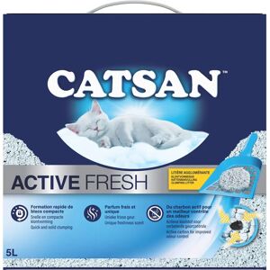 Catsan Active Fresh - Litière en Bentonite - 5L Catsan Active Fresh - Litière en Bentonite - 5L