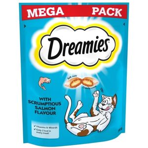 Dreamies Salmon Cat Treats - Big Pack, 200g x 6 Dreamies Salmon Cat Treats - Big Pack, 200g x 6