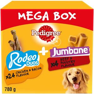 Pedigree Rodeo Duos & Jumbone Dog Treat Mega Box - Dog Treats Pedigree Rodeo Duos & Jumbone Dog Treat Mega Box - Dog Treats
