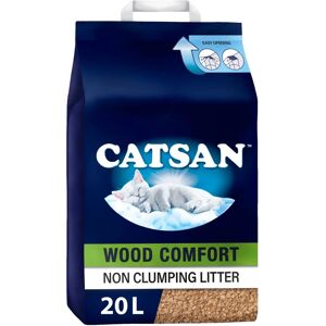Catsan Wood Comfort Cat Litter - Biodegradable & Absorbent Catsan Wood Comfort Cat Litter - Biodegradable & Absorbent