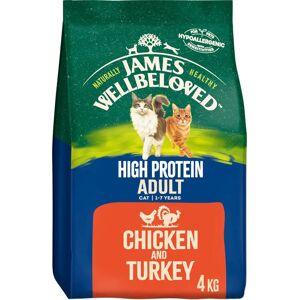 James Wellbeloved Adult High Protein Chicken Turkey - Dry Cat Food James Wellbeloved Adult High Protein Chicken Turkey - Dry Cat Food