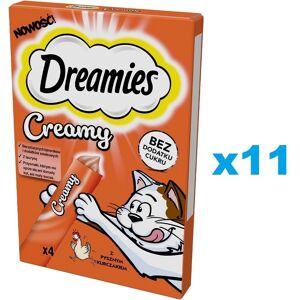 DREAMIES Friandises au poulet pour chats - Sans colorants - 44x10g - Publicité DREAMIES Friandises au poulet pour chats - Sans colorants - 44x10g - Publicité