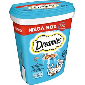 Dreamies Laks Kat Snacks - 350g Mega Boks - Lækre Godbidder Dreamies Laks Kat Snacks - 350g Mega Boks - Lækre Godbidder