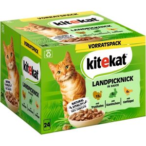 KITEKAT Nourriture pour Chats Dinde et Volaille - Complete & Équilibrée - Publicité KITEKAT Nourriture pour Chats Dinde et Volaille - Complete & Équilibrée - Publicité