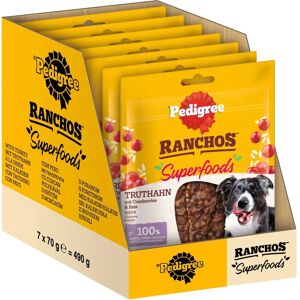 Pedigree Ranchos Superfoods Kalkoen Cranberry Rijst - Aanvullend hondenvoer Pedigree Ranchos Superfoods Kalkoen Cranberry Rijst - Aanvullend hondenvoer