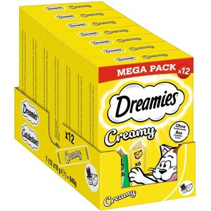 DREAMIES Creamy MEGA PACK Snacks för katter med ost och kattmynta DREAMIES Creamy MEGA PACK Snacks för katter med ost och kattmynta