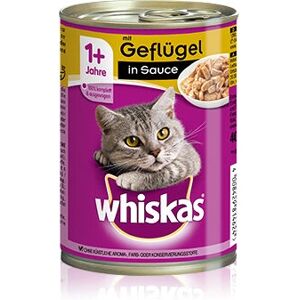 Nourriture pour chats Whiskas 400g - En sauce ou gelée Nourriture pour chats Whiskas 400g - En sauce ou gelée