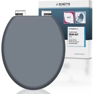 Owalny deska sedesowa Spirit Grey od SCHÜTTE z SoftClose Owalny deska sedesowa Spirit Grey od SCHÜTTE z SoftClose