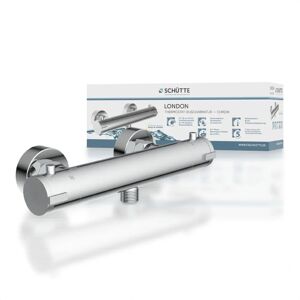 SCHÜTTE London Thermostatic Shower Faucet - Grey Chromefinish SCHÜTTE London Thermostatic Shower Faucet - Grey Chromefinish