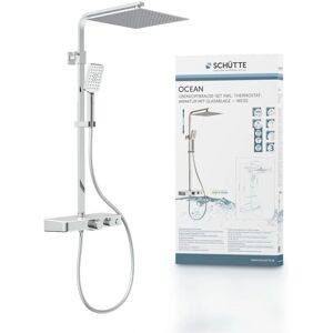 Schütte Ocean Shower Set with Glass Shelf - Shower System Schütte Ocean Shower Set with Glass Shelf - Shower System