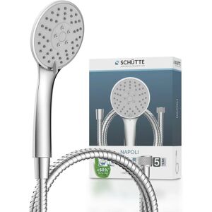 SCHÜTTE NAPOLI Hand Shower - 3 Spray Modes, Water-saving, Chrome SCHÜTTE NAPOLI Hand Shower - 3 Spray Modes, Water-saving, Chrome