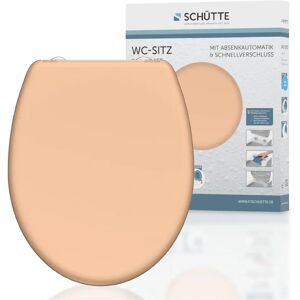 SCHÜTTE Beige Toilet Seat Soft-close Quick-release - Toilet Seat SCHÜTTE Beige Toilet Seat Soft-close Quick-release - Toilet Seat