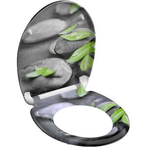 Schütte - Robuster Duroplast WC-Sitz mit Soft-Close - Weiß/Grün/Multicolor - WC-Sitz Schütte - Robuster Duroplast WC-Sitz mit Soft-Close - Weiß/Grün/Multicolor - WC-Sitz