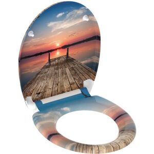 vidaXL Toilet Seat with Soft-Close, Quick-Release - Bathroom Accessory vidaXL Toilet Seat with Soft-Close, Quick-Release - Bathroom Accessory