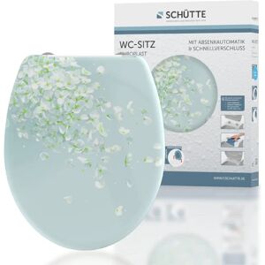 VidaXL Toilet Seat Soft Close Quick Release Flower in the Wind Multi Color 45x37.5x4cm VidaXL Toilet Seat Soft Close Quick Release Flower in the Wind Multi Color 45x37.5x4cm