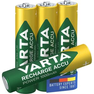 Varta 5703 Uudelleenladattava AAA akku - NiMH 1000mAh Varta 5703 Uudelleenladattava AAA akku - NiMH 1000mAh