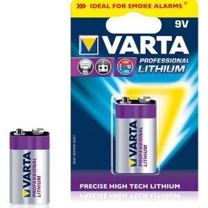 Varta Profesjonell Lithium 9V Batteri - Batteri Varta Profesjonell Lithium 9V Batteri - Batteri