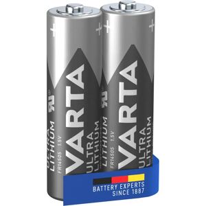 Varta 06106 Batterie Lithium AA - Batterie - Publicité Varta 06106 Batterie Lithium AA - Batterie - Publicité
