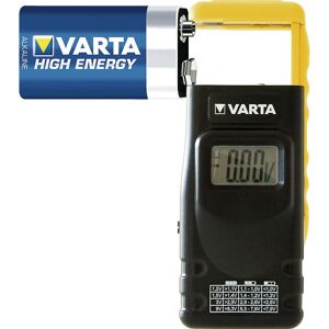 Varta 891101401 Testeur de Batteries - Type de Batterie - Publicité Varta 891101401 Testeur de Batteries - Type de Batterie - Publicité