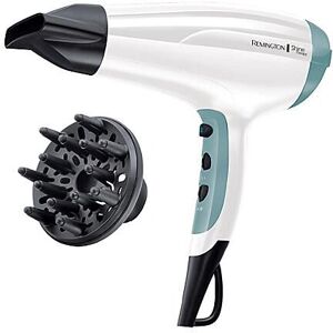 Remington D5216 Hair Dryer - Ionic, 2300 W, Blue, White Remington D5216 Hair Dryer - Ionic, 2300 W, Blue, White