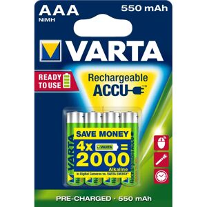 Varta HR03 Micro Genopladeligt Batteri - Genopladeligt Batteri Varta HR03 Micro Genopladeligt Batteri - Genopladeligt Batteri