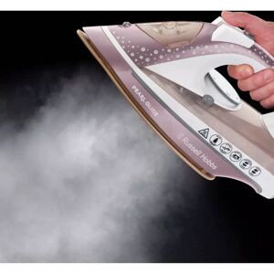Russell Hobbs Pearl Glide - Pink / Rose Gold - Steam Iron Russell Hobbs Pearl Glide - Pink / Rose Gold - Steam Iron