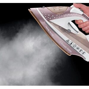 Russell Hobbs Pearl Glide - Pink / Rose Gold - Steam Iron Russell Hobbs Pearl Glide - Pink / Rose Gold - Steam Iron