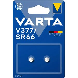 Pile bouton VARTA Silver Coin V377 - 2-pack - Publicité Pile bouton VARTA Silver Coin V377 - 2-pack - Publicité
