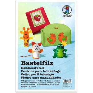 Ursus Non Paper Products Bastelfilz Intensiv 20 x 30 cm - Feutre de bricolage Ursus Non Paper Products Bastelfilz Intensiv 20 x 30 cm - Feutre de bricolage