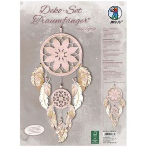 Ursus 2156 00 01F - Dreamcatcher Craft Set Rose/Gold - Craft Set Ursus 2156 00 01F - Dreamcatcher Craft Set Rose/Gold - Craft Set