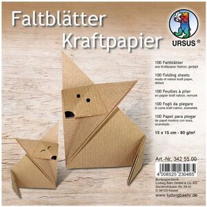 Ursus Kraft Paper Sheets - 80g/m², 100 Sheets - Craft Paper Ursus Kraft Paper Sheets - 80g/m², 100 Sheets - Craft Paper