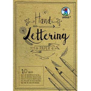 Ursus Künstlerpapier - 10 Blatt - Handlettering, Elefantenhaut Ursus Künstlerpapier - 10 Blatt - Handlettering, Elefantenhaut