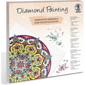 Ursus Diamond Painting Mandala Set 3 - Craft Kit - Yellow/White/Red Ursus Diamond Painting Mandala Set 3 - Craft Kit - Yellow/White/Red