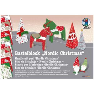 URSUS Nordic Christmas Bastelblock - Bastelpapier URSUS Nordic Christmas Bastelblock - Bastelpapier