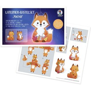 Buntpapierfabrik Ludwig Bähr Fox Lantern Craft Set - 24.8x24.8x33 cm Buntpapierfabrik Ludwig Bähr Fox Lantern Craft Set - 24.8x24.8x33 cm