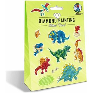 URSUS Diamond Painting Dinos - Gyermek kézműves készlet dinoszaurusz matricákkal URSUS Diamond Painting Dinos - Gyermek kézműves készlet dinoszaurusz matricákkal