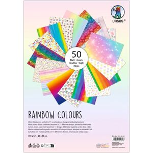 Ursus Rainbow Photo Card Collection - 50 Sheets Ursus Rainbow Photo Card Collection - 50 Sheets