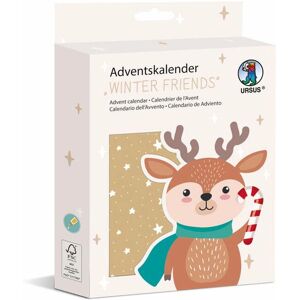 URSUS 24870000F advent calendar - Set for DIY, 24 paper bags URSUS 24870000F advent calendar - Set for DIY, 24 paper bags