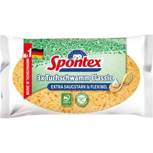 Spontex - 4008600081876 - žlutá - oválná - 3 ks - houba Spontex - 4008600081876 - žlutá - oválná - 3 ks - houba