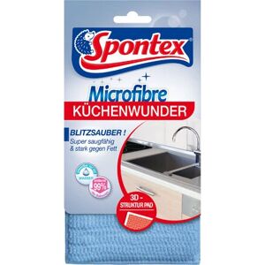 Spontex - Mikrovlákno kuchyňský zázrak - Modrá - 1 pc - Microfiber cloth Spontex - Mikrovlákno kuchyňský zázrak - Modrá - 1 pc - Microfiber cloth